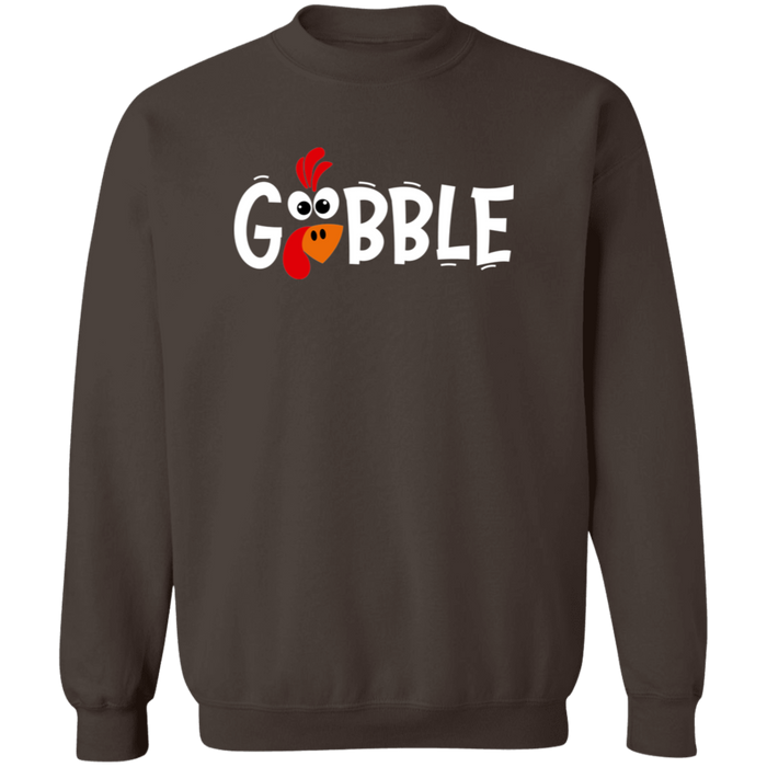 Gobble Turkey Thanksgiving Sweatshirt