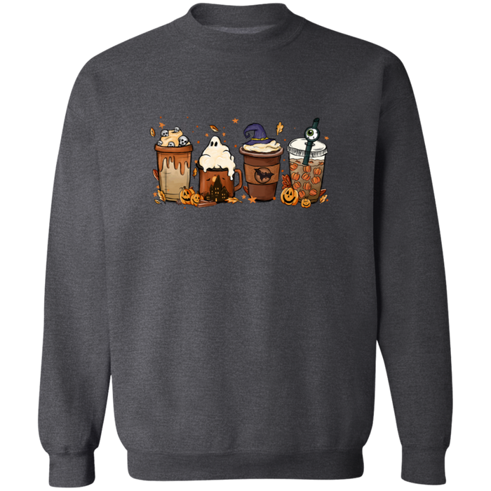 Coffee Halloween Cups 2024 Sweatshirt