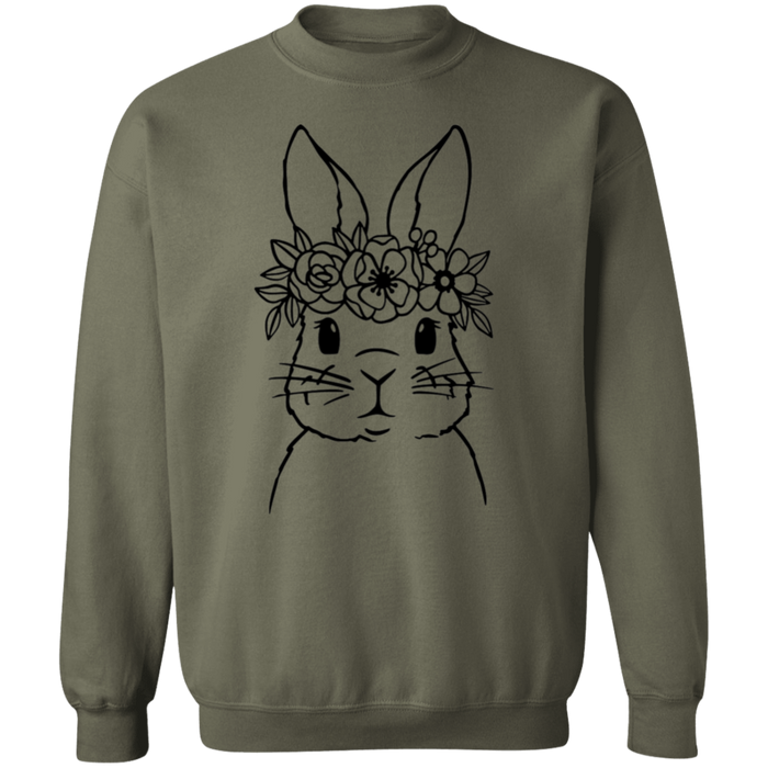 Floral Bunny Sweatshirt