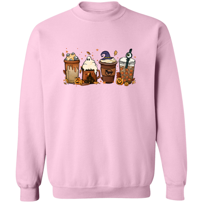 Coffee Halloween Cups 2024 Sweatshirt