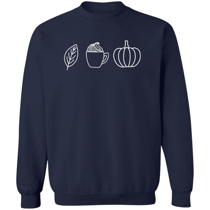 Leaves, Lattes and Pumpkins Sweatshirt