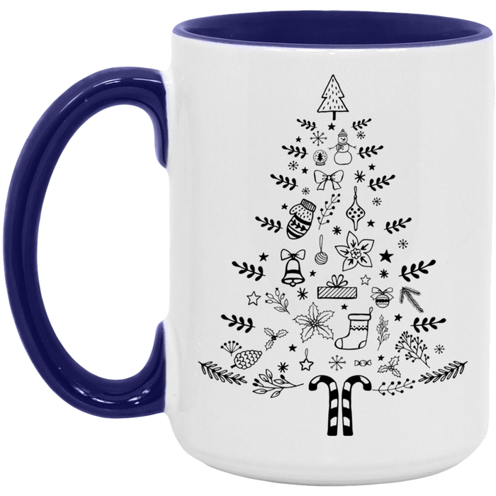 Christmas Tree Things 15 oz Coffee Mug