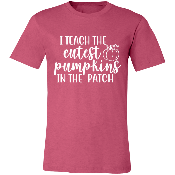 I Teach The Cutest Pumpkins Teacher T-Shirt