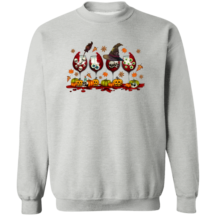 Halloween Wine Sweatshirt