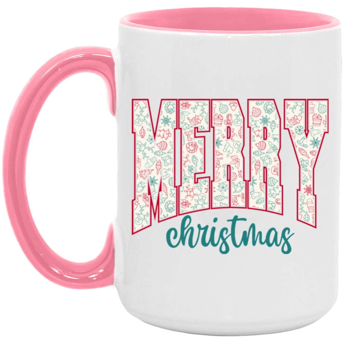 Merry Christmas 15 oz Coffee Mug