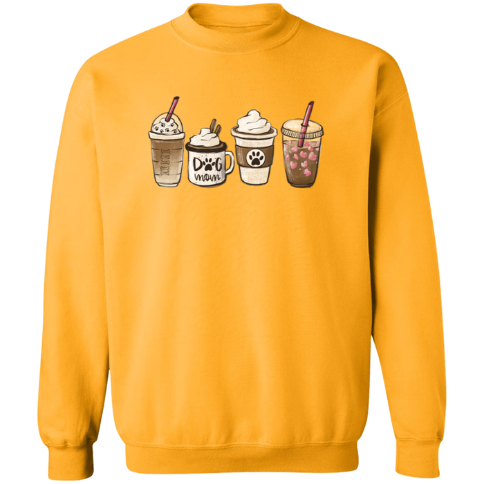 Dog Mom Coffee Lover Sweatshirt