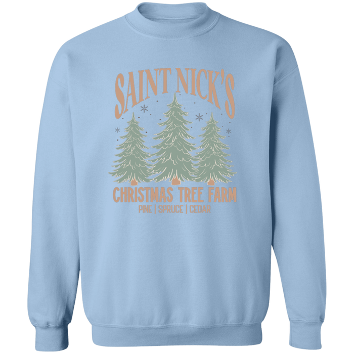 Saint Nick's Christmas Tree Farm Sweatshirt