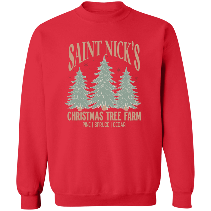 Saint Nick's Christmas Tree Farm Sweatshirt