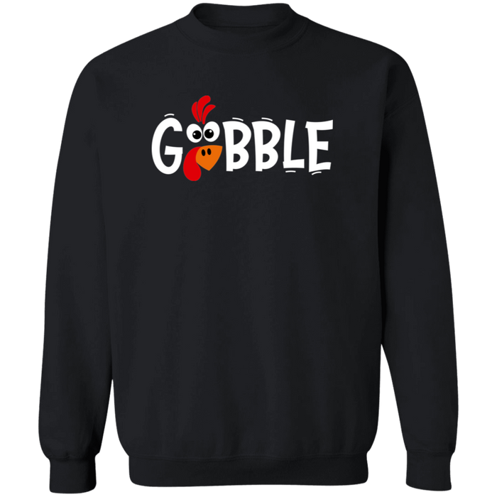 Gobble Turkey Thanksgiving Sweatshirt