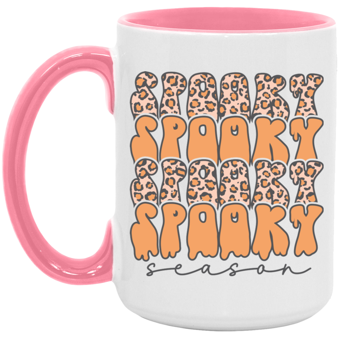 Spooky Season Cheetah Mug