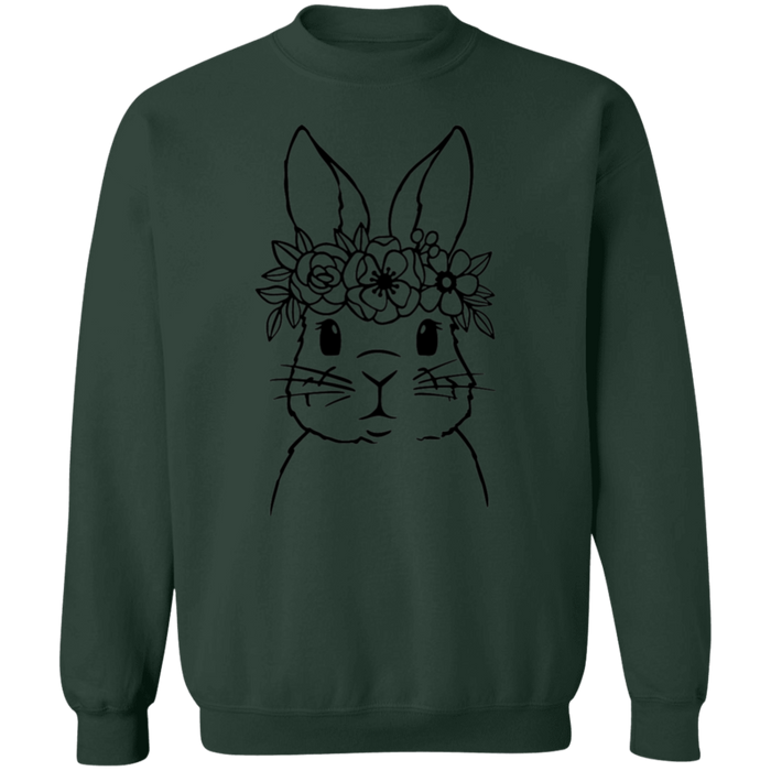 Floral Bunny Sweatshirt