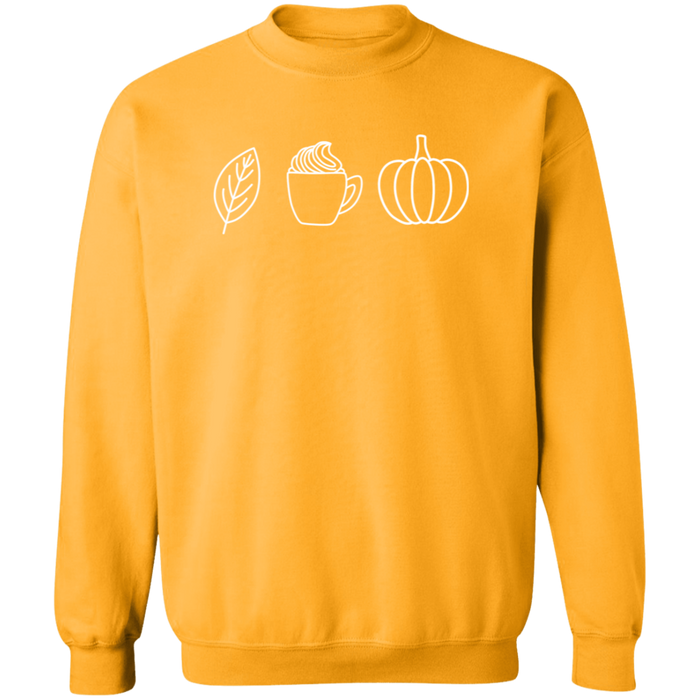 Leaves, Lattes and Pumpkins Sweatshirt