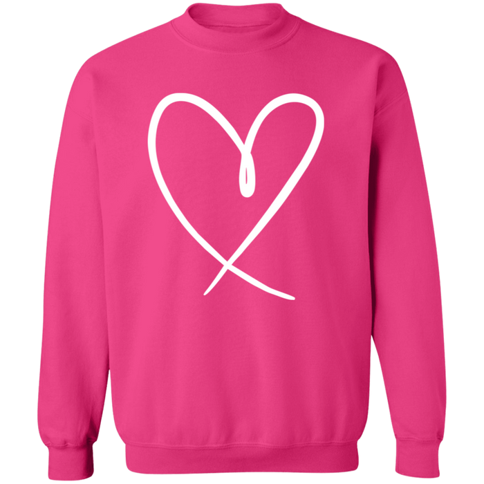 Heart Outline Sweatshirt