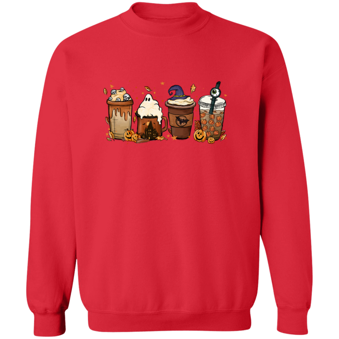 Coffee Halloween Cups 2024 Sweatshirt