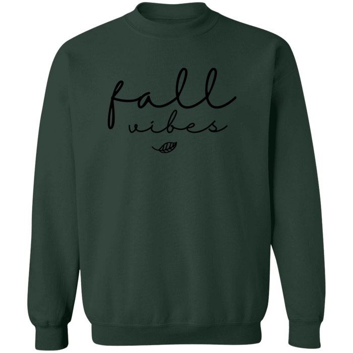 Fall Vibes Cursive Sweatshirt