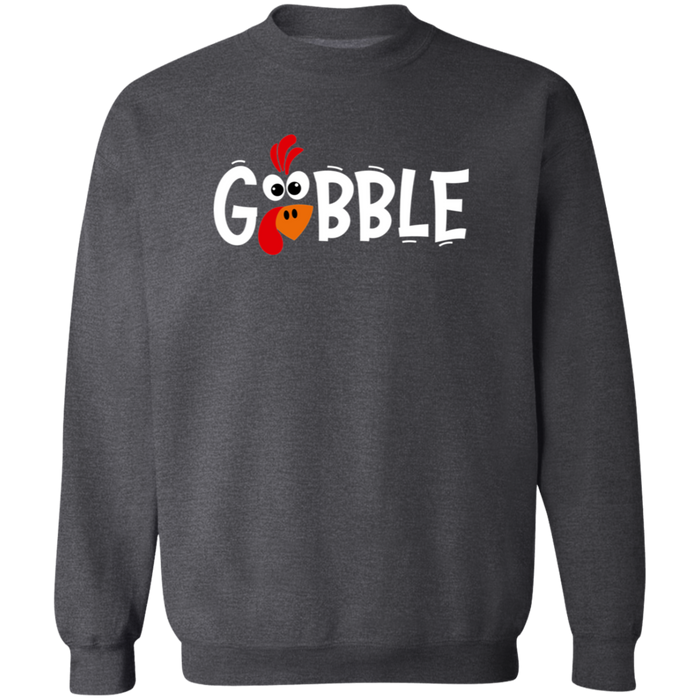 Gobble Turkey Thanksgiving Sweatshirt