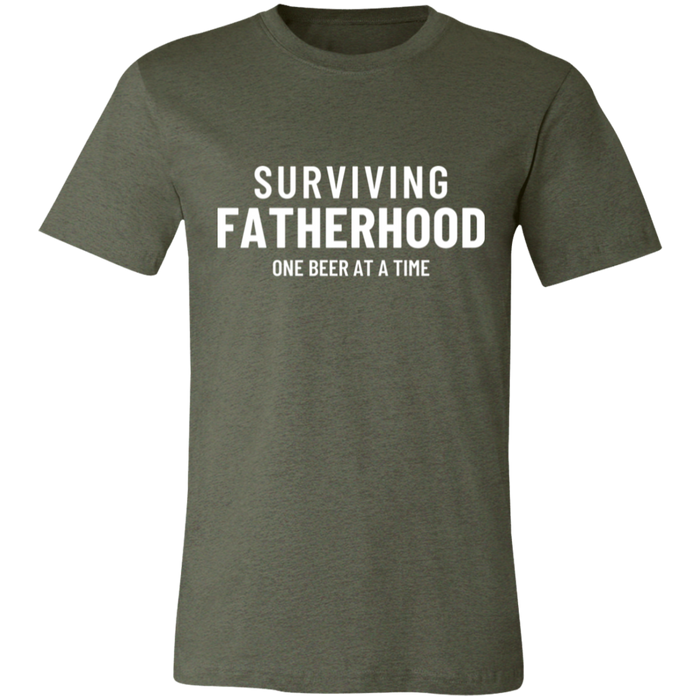 Surviving Fatherhood One Beer At A Time T-Shirt