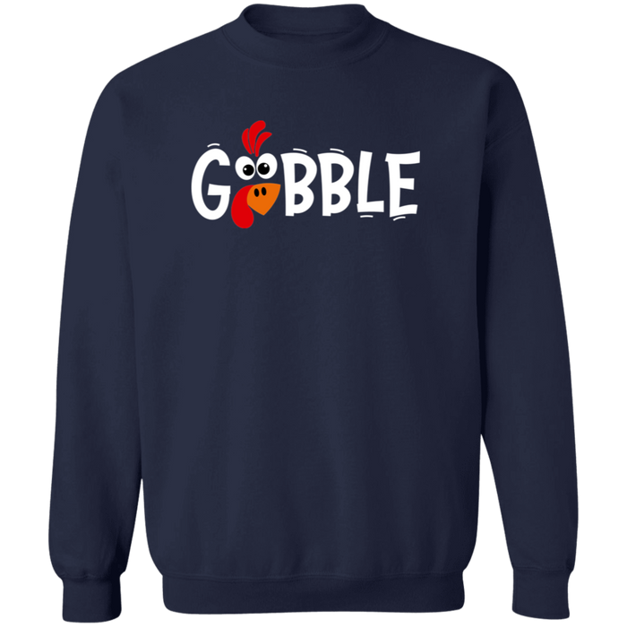 Gobble Turkey Thanksgiving Sweatshirt