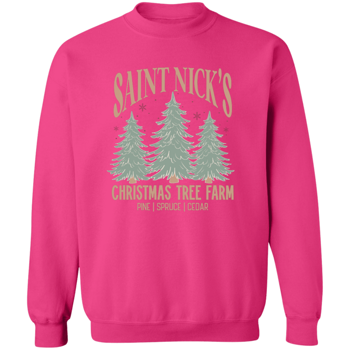 Saint Nick's Christmas Tree Farm Sweatshirt