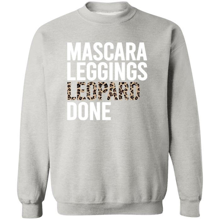 Mascara Leggings Leopard Done Sweatshirt