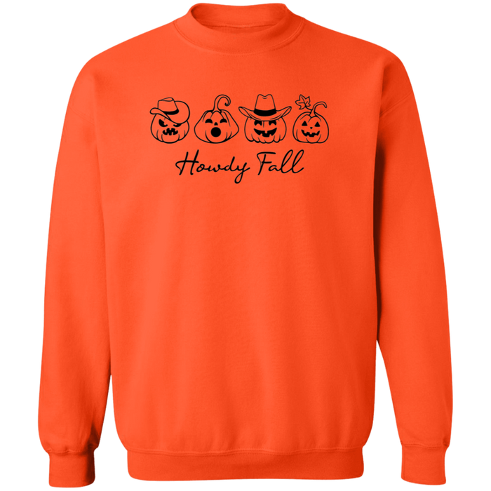 Howdy Fall Country Pumpkins Focus Sweatshirt