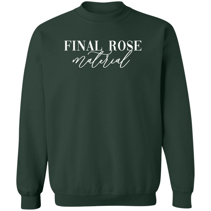 Final Rose Material Sweatshirt