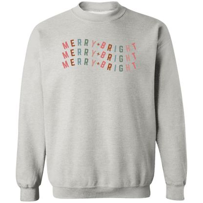 Merry + Bright Wavy Sweatshirt