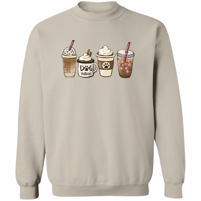 Dog Mom Coffee Lover Sweatshirt