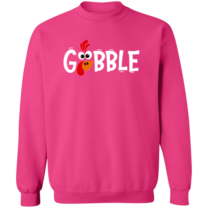 Gobble Turkey Thanksgiving Sweatshirt