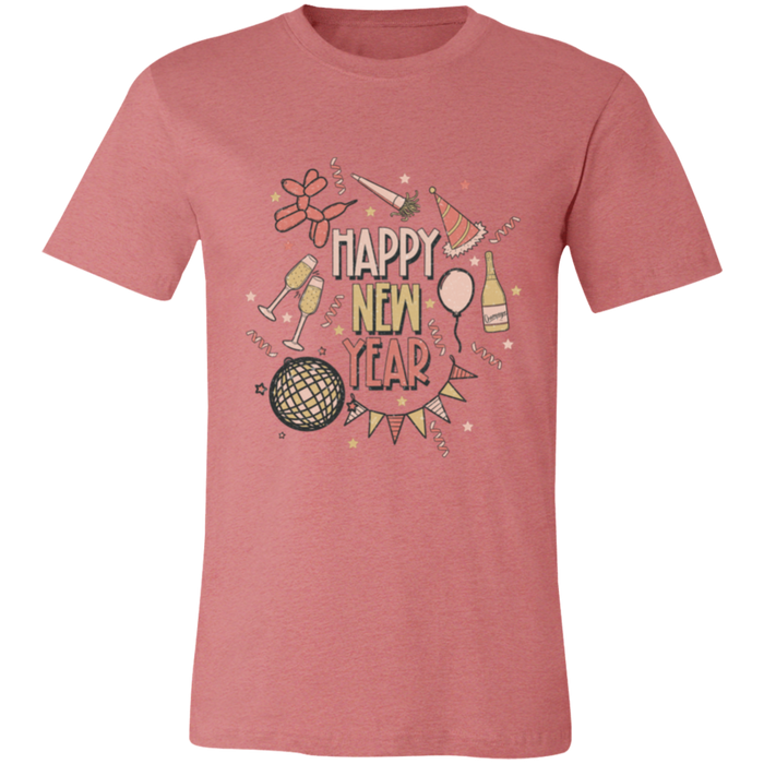 Happy New Year Confetti T-Shirt