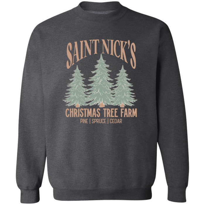 Saint Nick's Christmas Tree Farm Sweatshirt