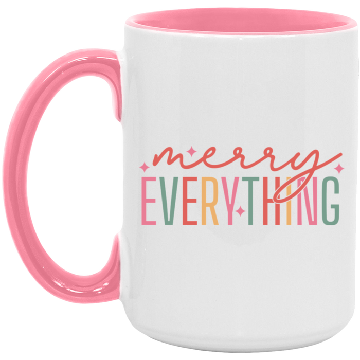 Merry Everything Christmas 15 oz Coffee Mug