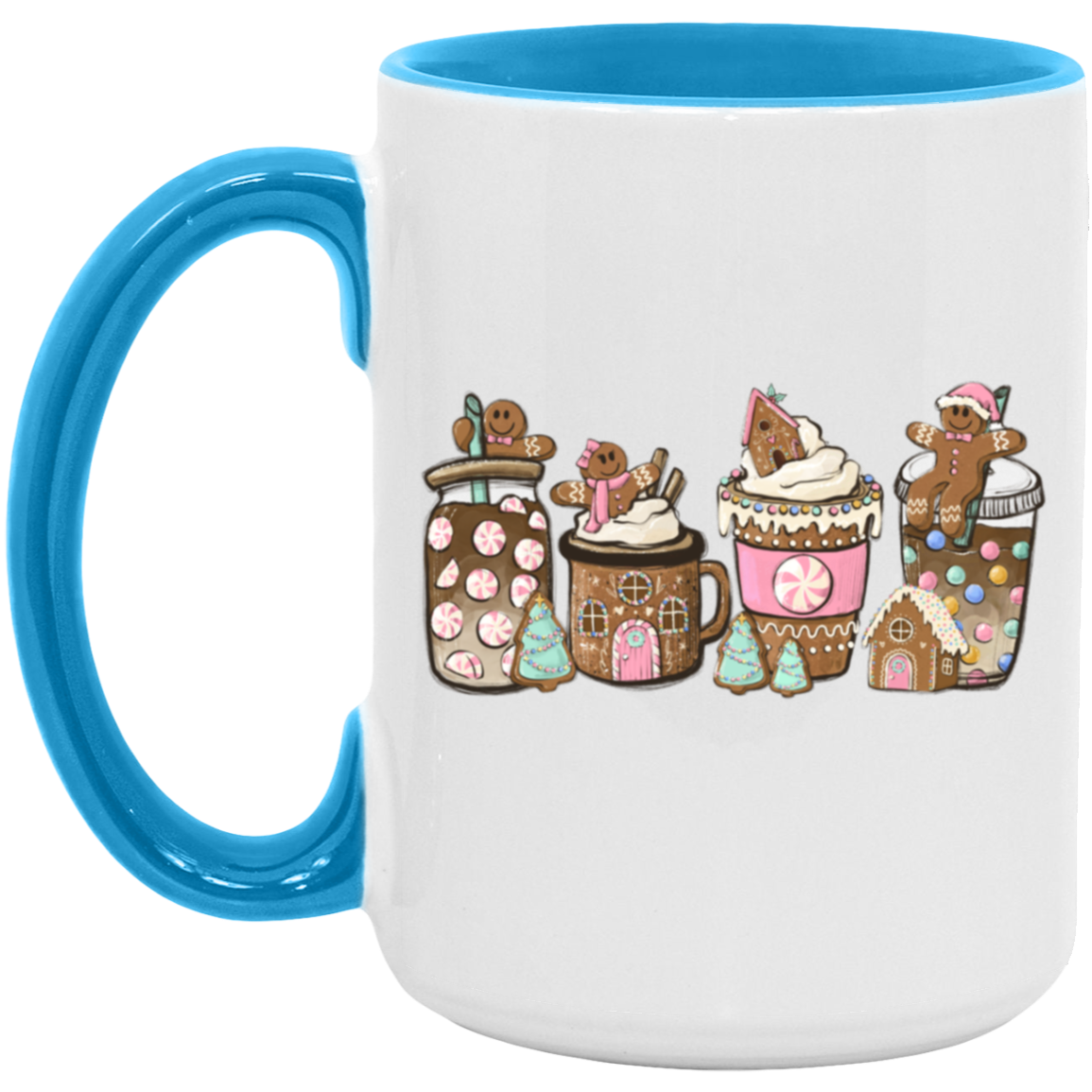 Christmas Gingerbread House 15 oz Coffee Mug