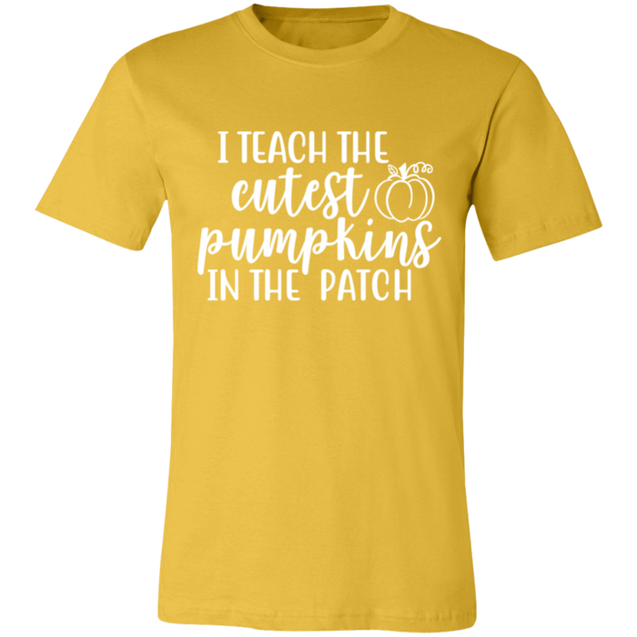 I Teach The Cutest Pumpkins Teacher T-Shirt