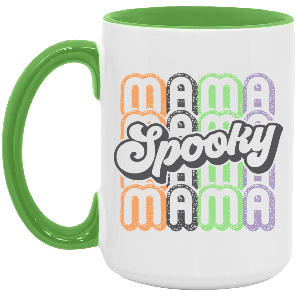 MAMA Neon Spooky Mug