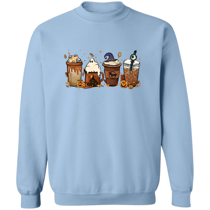 Coffee Halloween Cups 2024 Sweatshirt