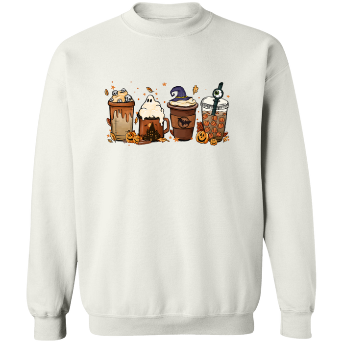 Coffee Halloween Cups 2024 Sweatshirt