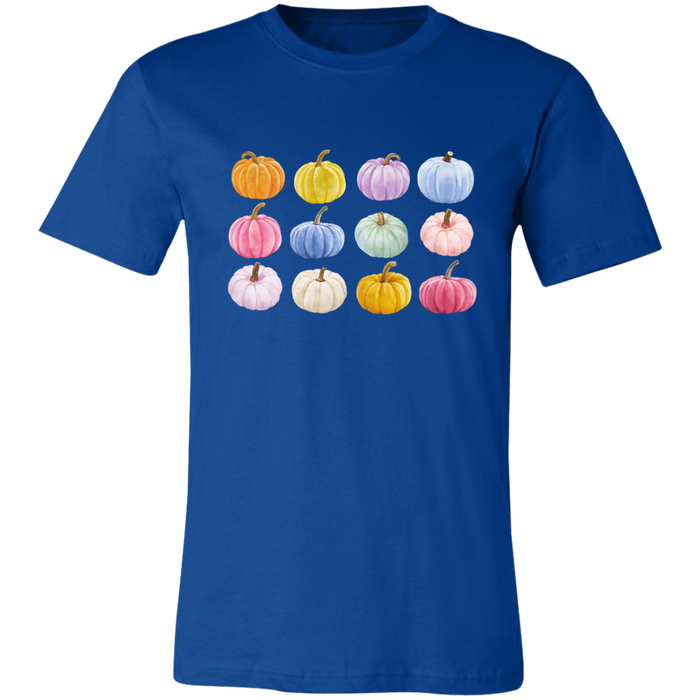 Colorful Pumpkin Graphic T-Shirt