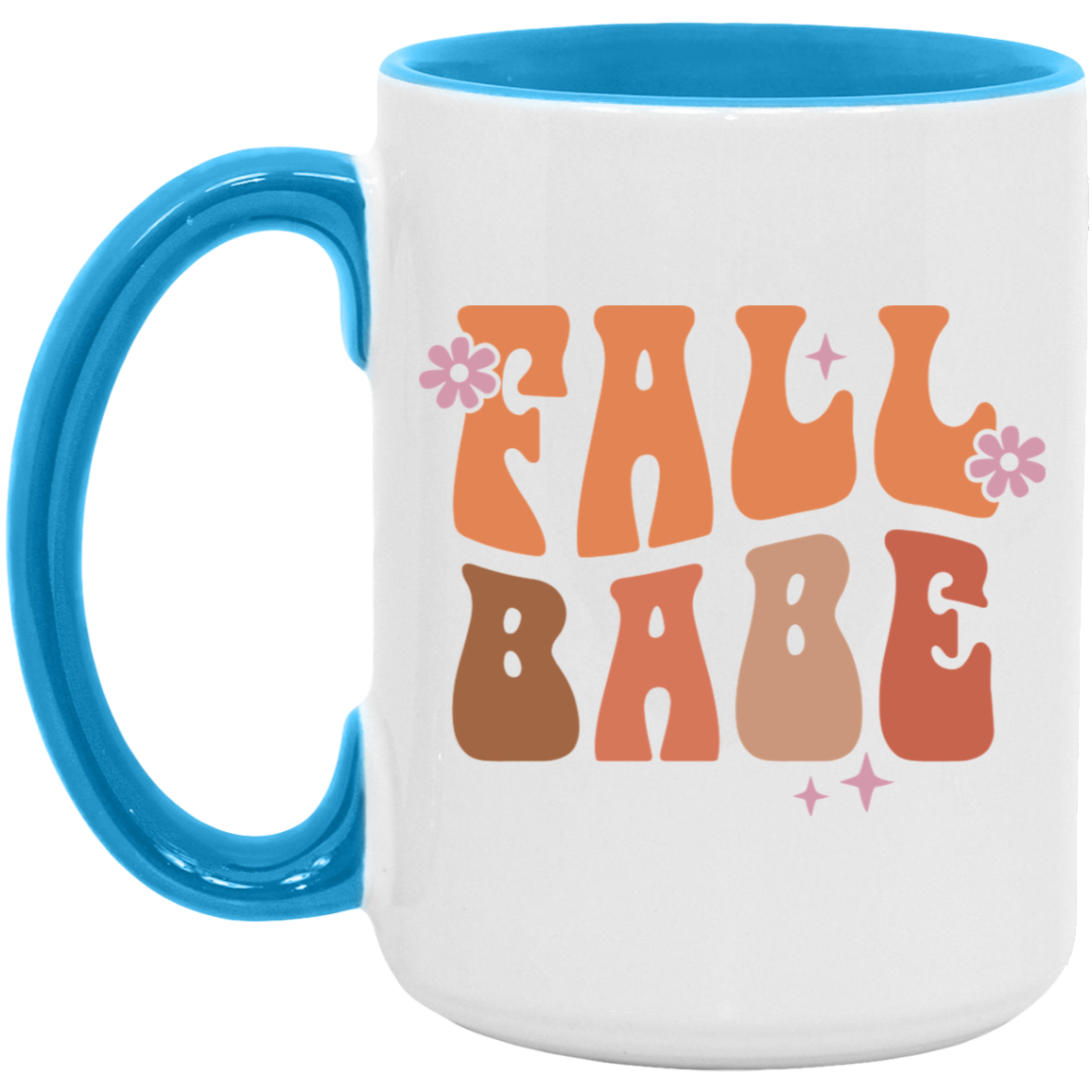 Fall Babe Flowers Mug