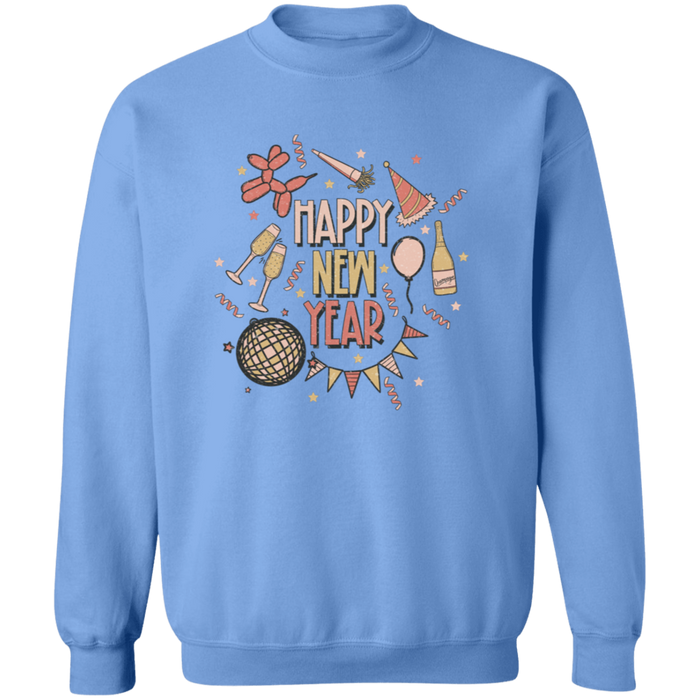 Happy New Year Confetti Sweatshirt