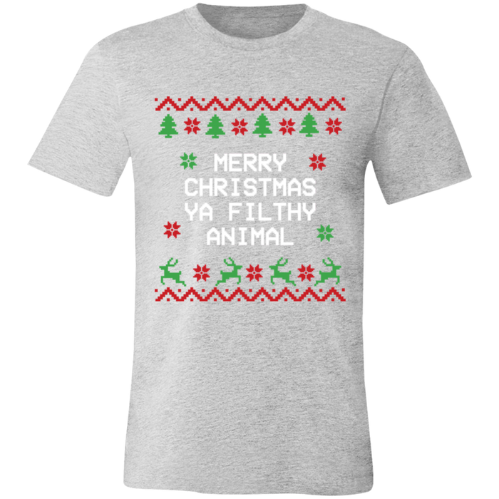 Merry Christmas Ya Filthy Animal T-Shirt