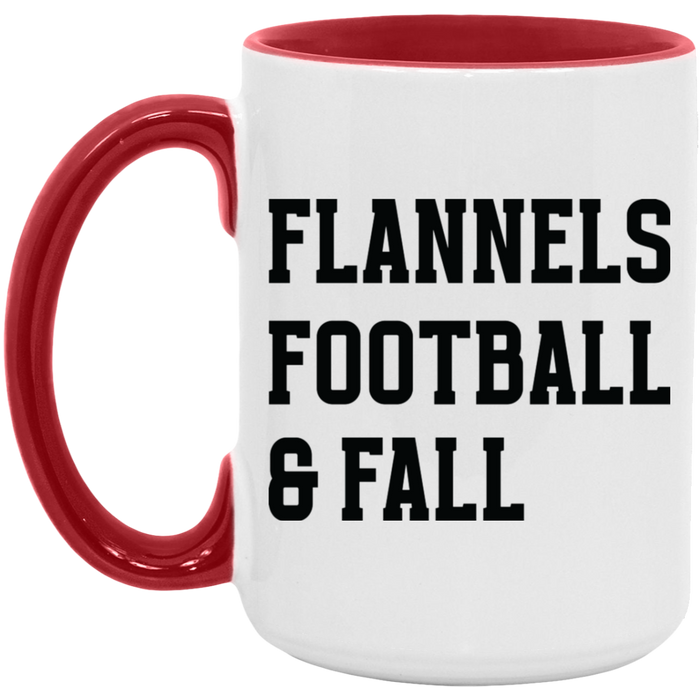 Flannels, Football, & Fall Mug