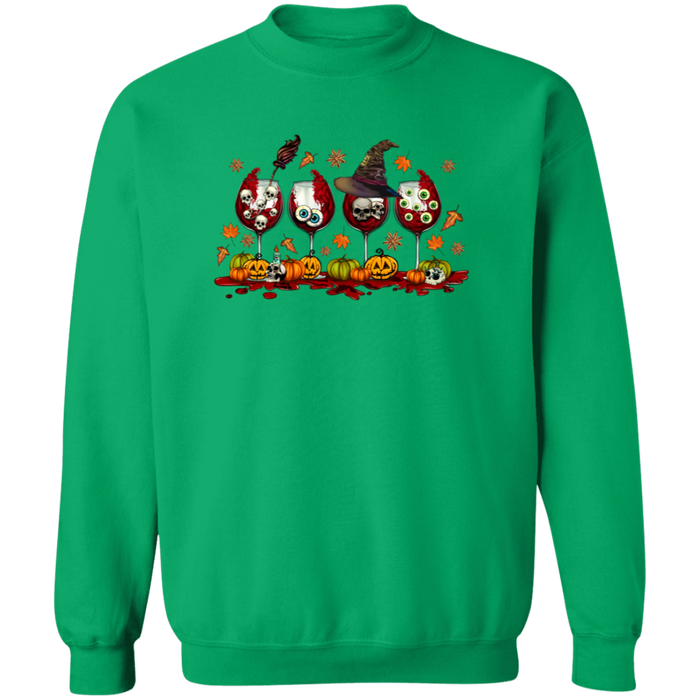 Halloween Wine Sweatshirt