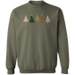 Boho Trees Crewneck Sweatshirt