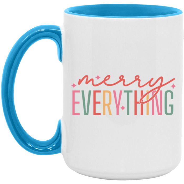 Merry Everything Christmas 15 oz Coffee Mug