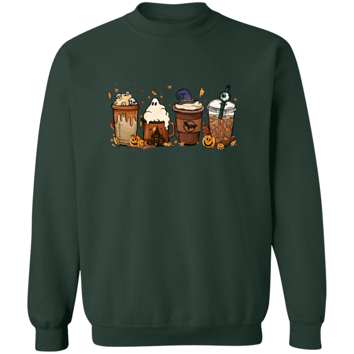 Coffee Halloween Cups 2024 Sweatshirt