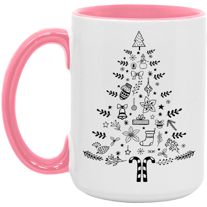 Christmas Tree Things 15 oz Coffee Mug