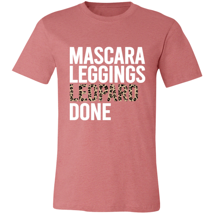 Mascara Leopard Leggings Done T-Shirt