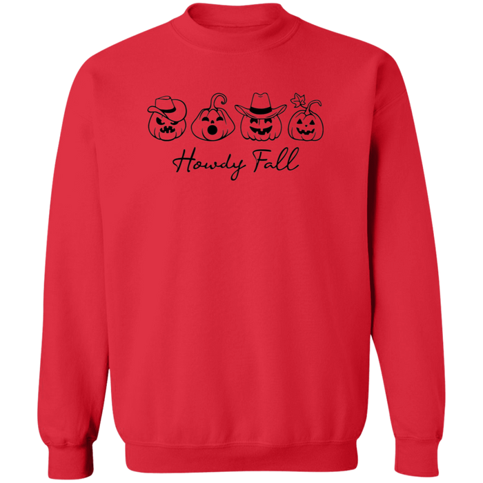 Howdy Fall Country Pumpkins Focus Sweatshirt