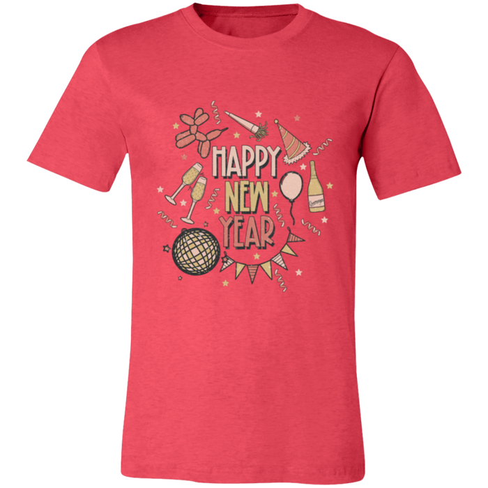 Happy New Year Confetti T-Shirt